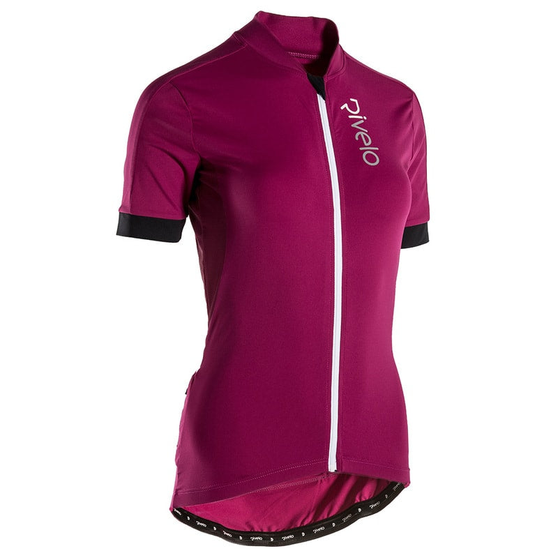 Rivelo Womens Ditchling Jersey (Magenta) (studio)