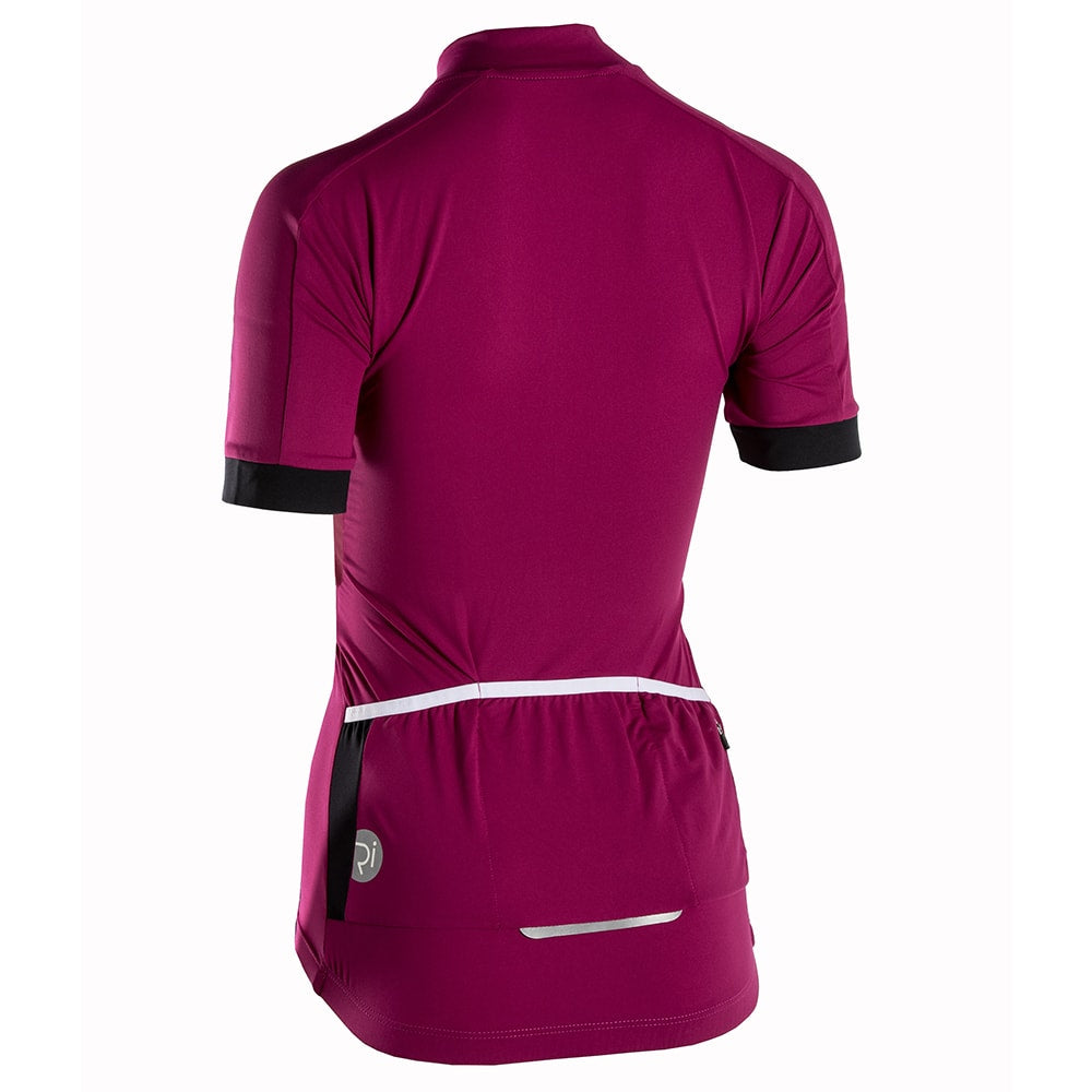 Rivelo Womens Ditchling Jersey (Magenta) (studio)