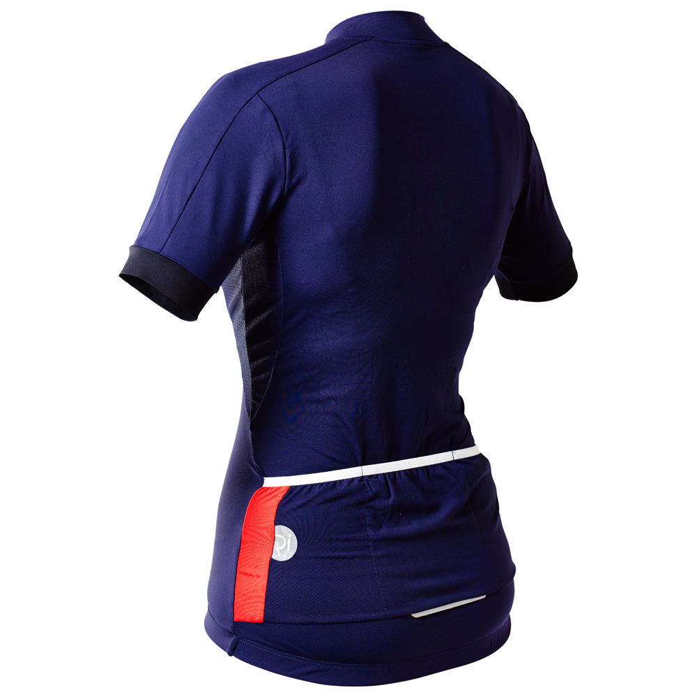 Rivelo Womens Ditchling Jersey (Navy) (studio)