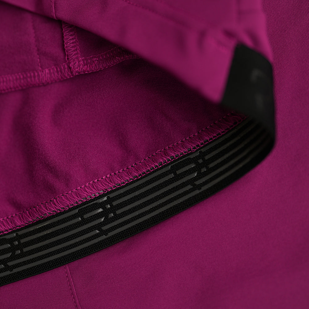 Rivelo Womens Eco Frensham Thermal Long Sleeve Jersey (Magenta/Navy)