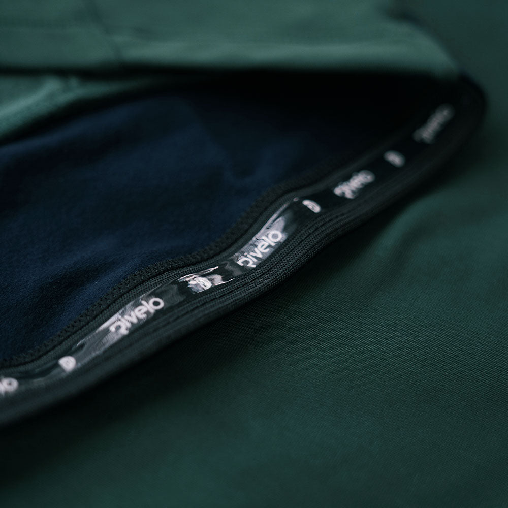 Rivelo | Womens Frensham Thermal Long Sleeve Jersey (Racing Green/Navy)