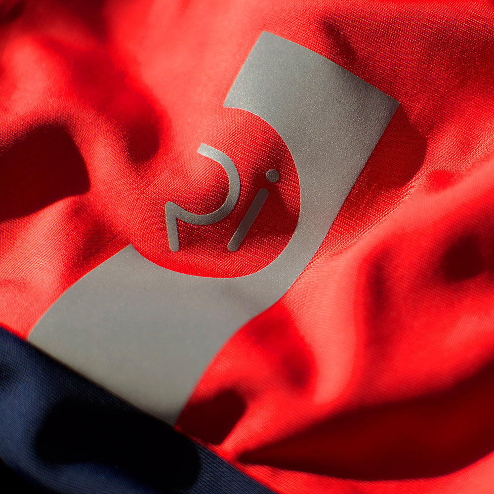 Womens Frensham Thermal Long Sleeve Jersey (Red/Navy)