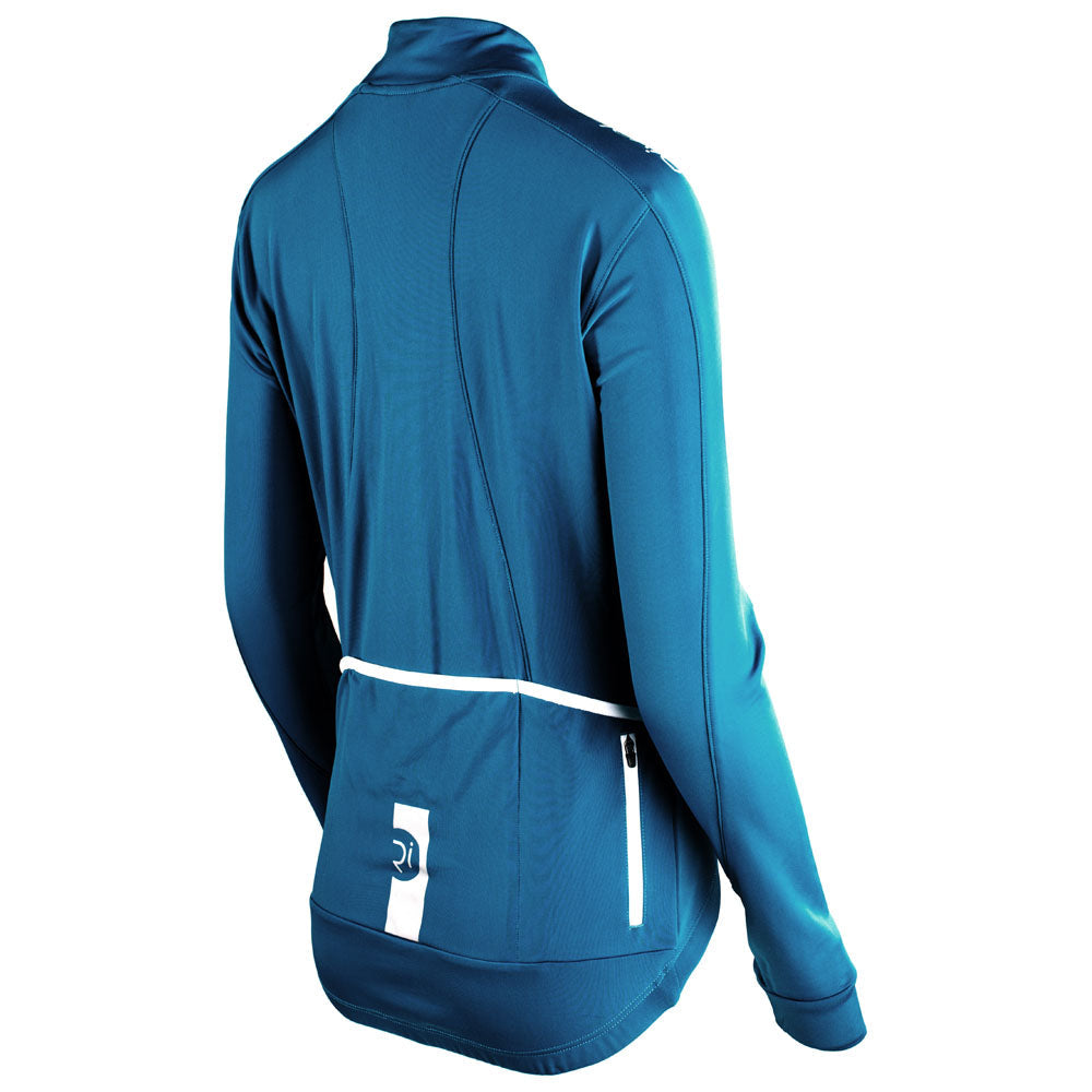 Rivelo | Womens Frensham Thermal Long Sleeve Jersey (Teal)
