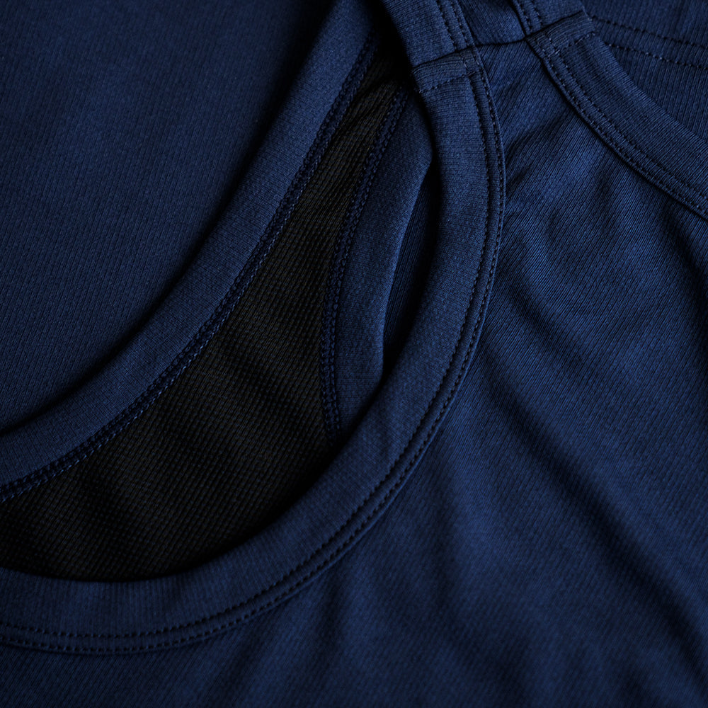 Rivelo | Womens Garafia Base Layer Tech Vest (Navy/White)