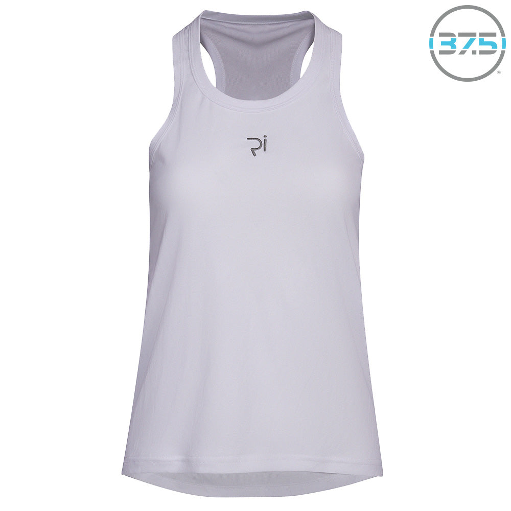 Rivelo Womens Garafia Base Layer Tech Vest (White/Grey) (studio)