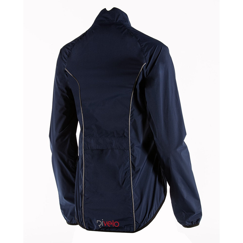 Rivelo Womens Garrowby Packable Jacket (Navy) (studio)