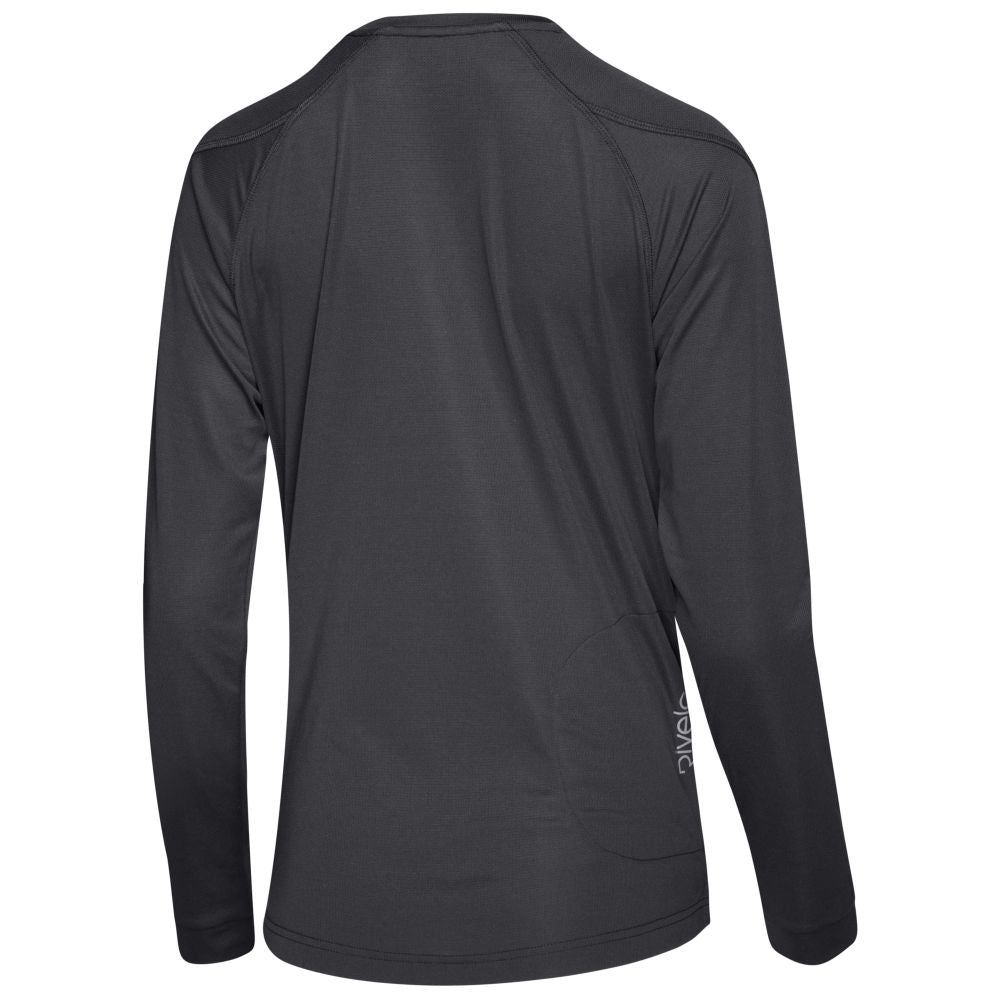 Rivelo Womens Glentress Long Sleeve MTB Jersey (Slate) (studio)