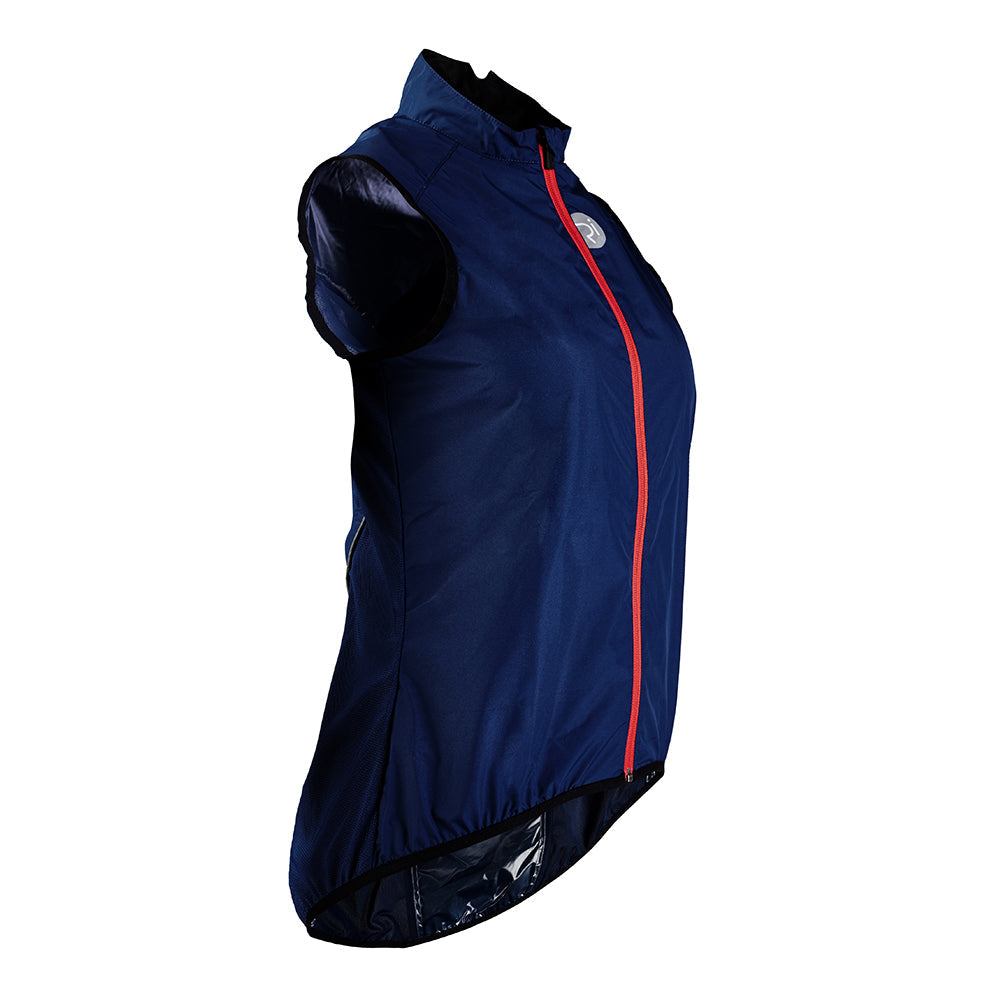 Rivelo Womens Haresfield Gilet (Navy) (studio)