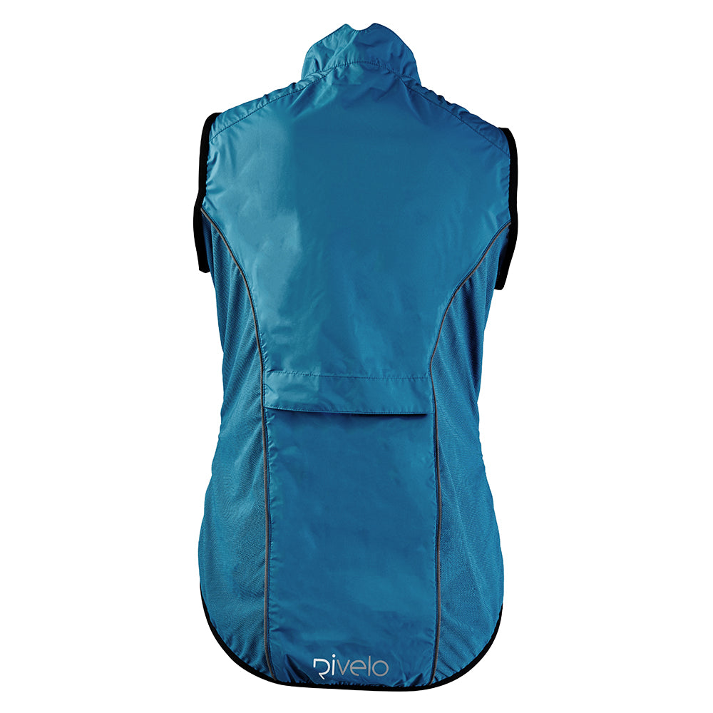 Rivelo Womens Haresfield Gilet (Teal) (studio)