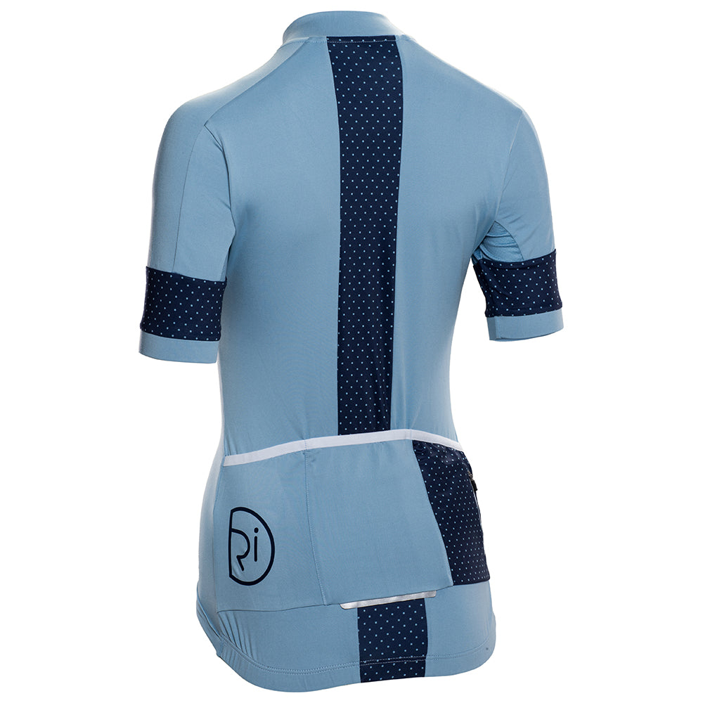 Rivelo Womens Harwood Jersey (Blue/Navy) (studio)
