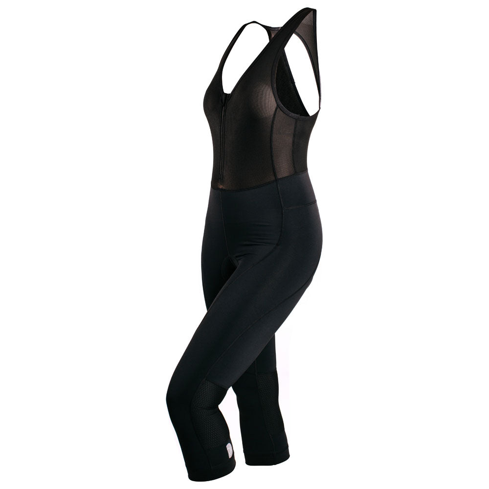 Rivelo Womens Hazelwood 3/4 Bib Tights (Black) (studio)