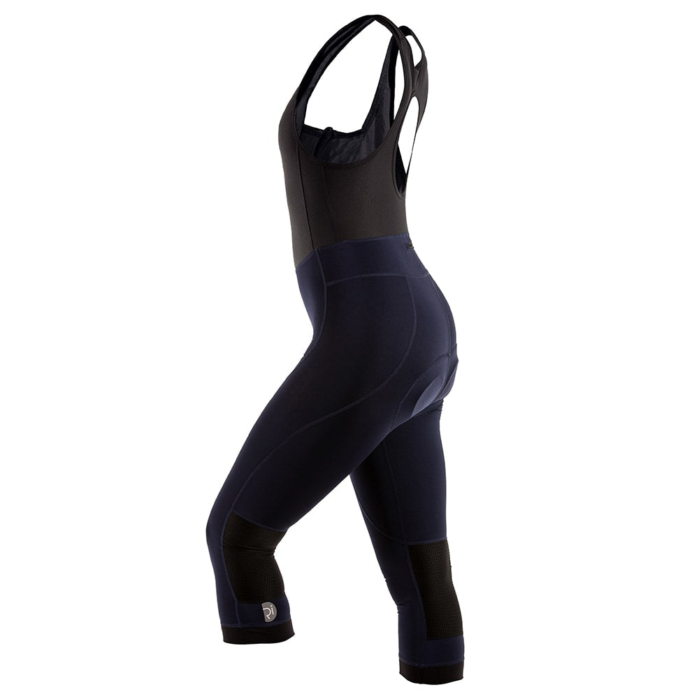 Rivelo Womens Hazelwood 3/4 Bib Tights (Navy/Black) (studio)
