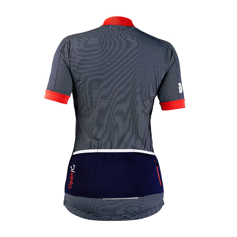 Rivelo | Womens Holmbury Jersey (Navy/Red)