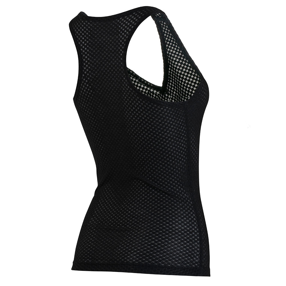 Rivelo Womens Isidro Merino Mesh Base Layer (Black) (studio)