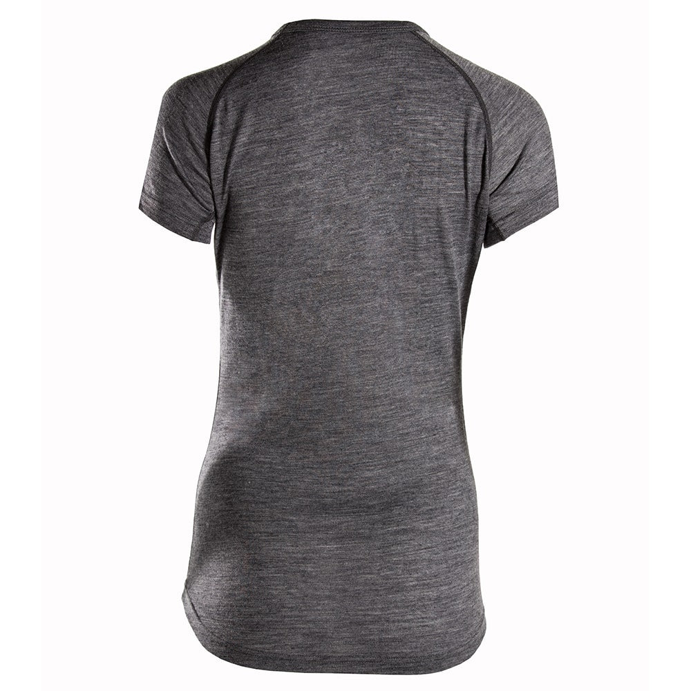 Rivelo Womens Millington Merino Blend Base Layer (Charcoal) (studio)