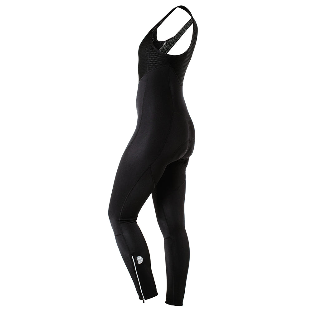 Rivelo Womens Monsal Thermal Bib Tights (Black) (studio)