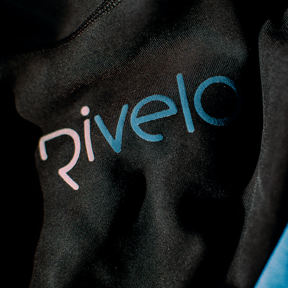 Rivelo | Womens Monsal Thermal Bib Tights (Black/Teal)