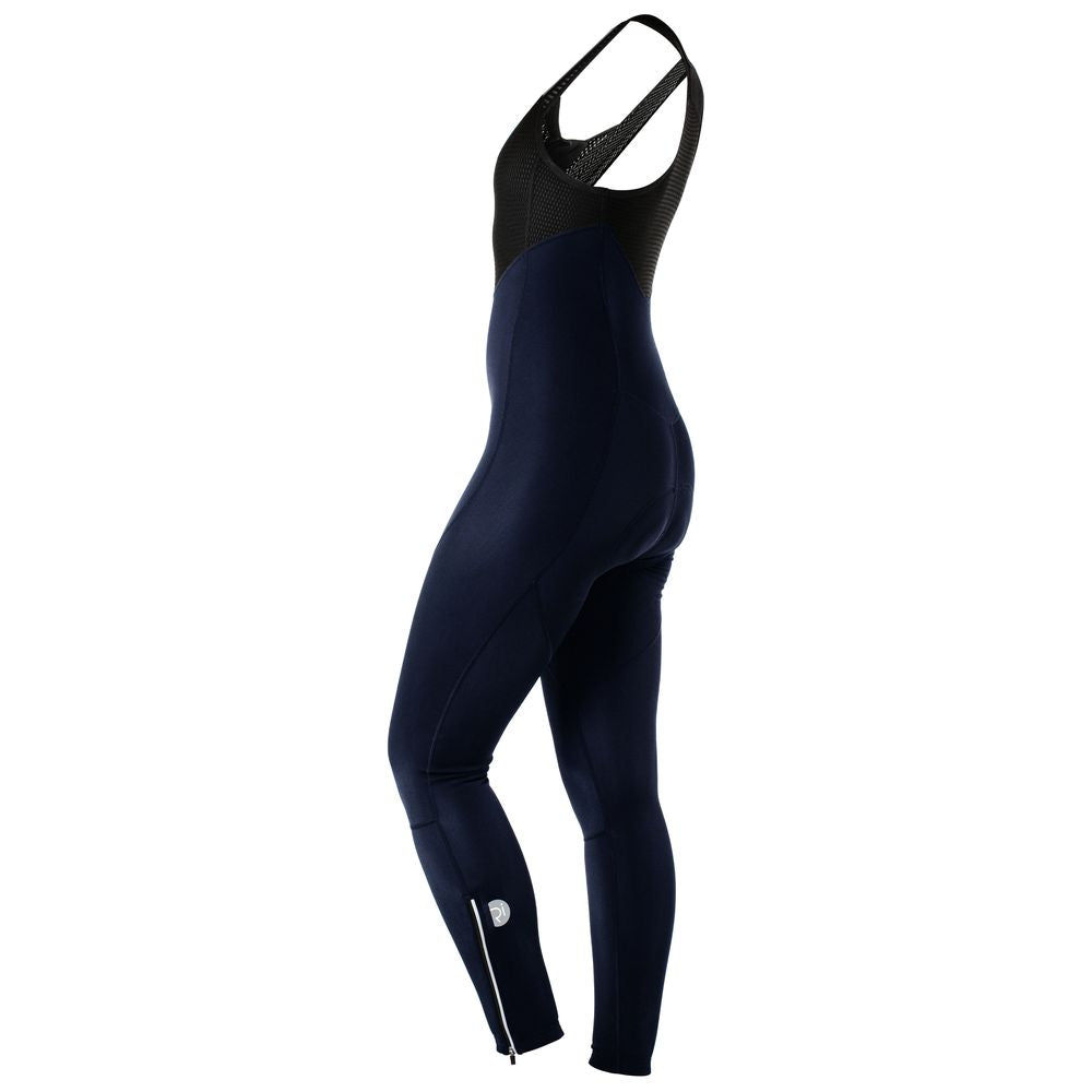 Rivelo Womens Monsal Thermal Bib Tights (Navy) (studio)