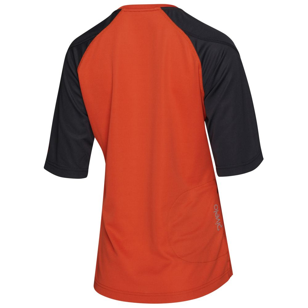 Rivelo Womens Munro MTB Jersey (Burnt Orange/Slate) (studio)