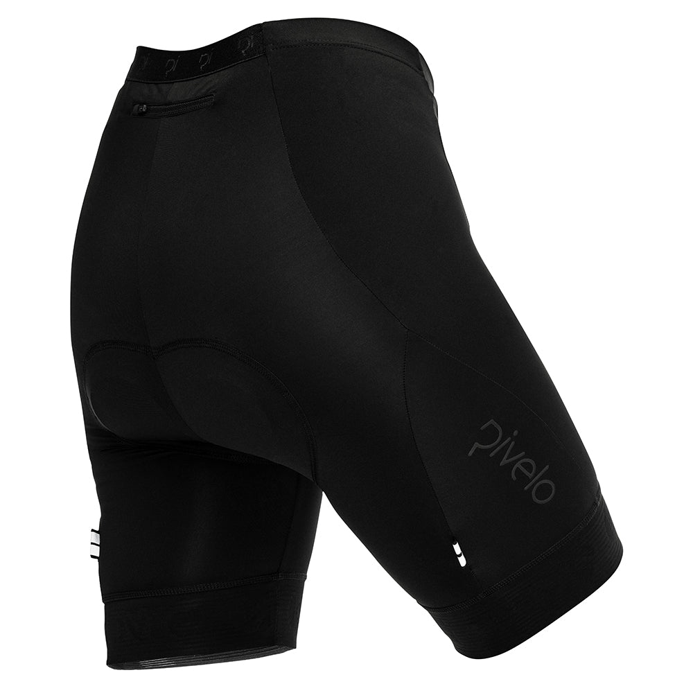 Rivelo Womens Ranmore Pro Shorts (Black) (studio)
