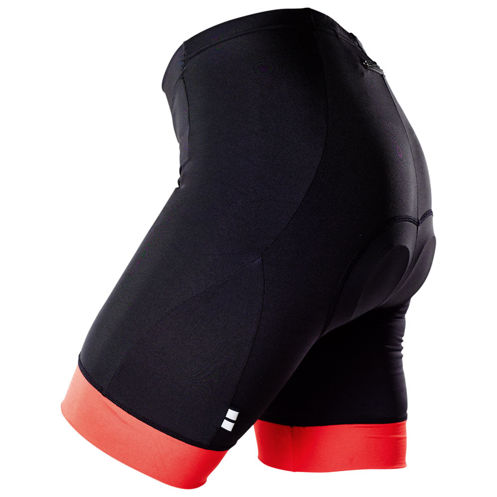 Rivelo Womens Ranmore Shorts (Black/Red) (studio)