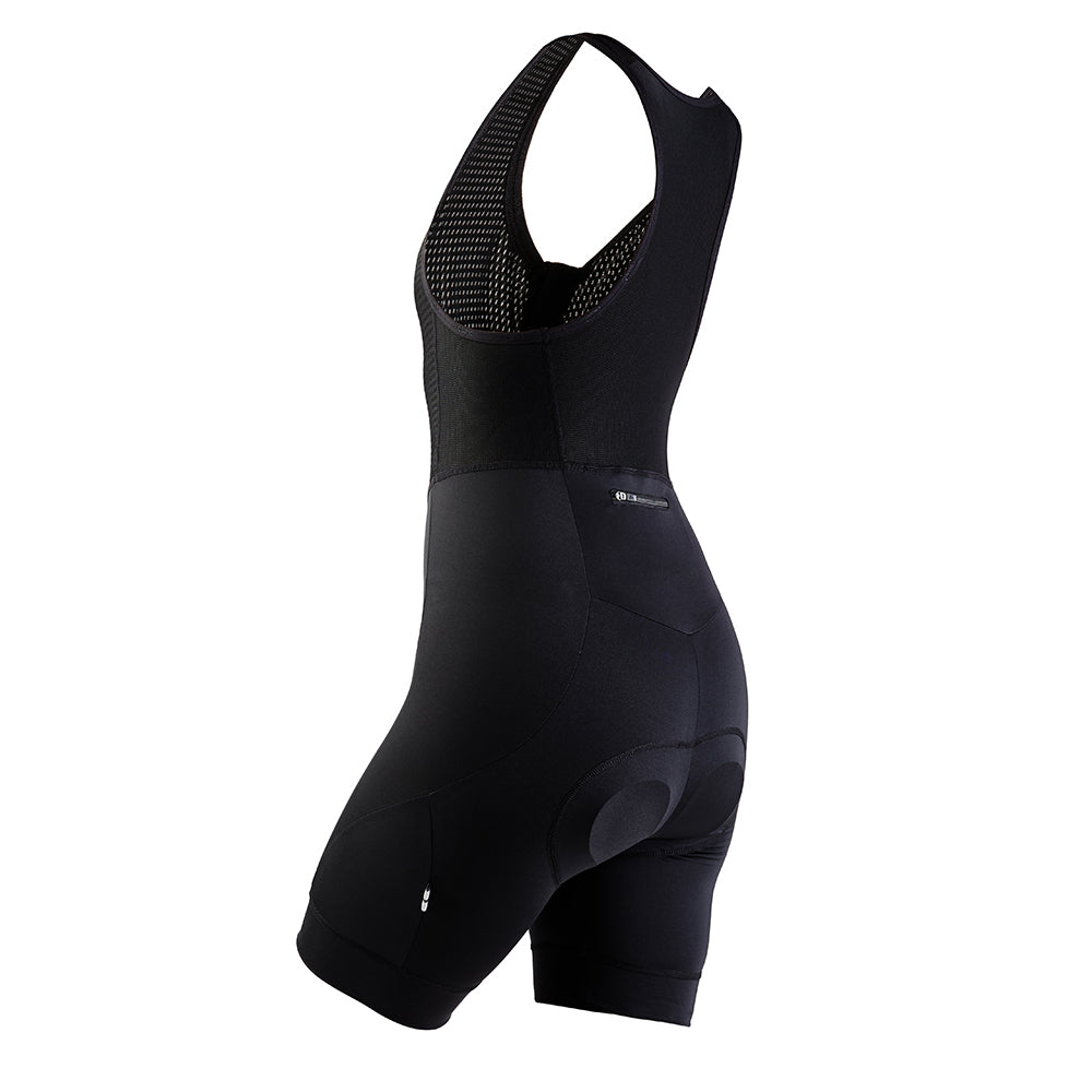 Rivelo Womens Tideswell Bib Shorts (Black) (studio)
