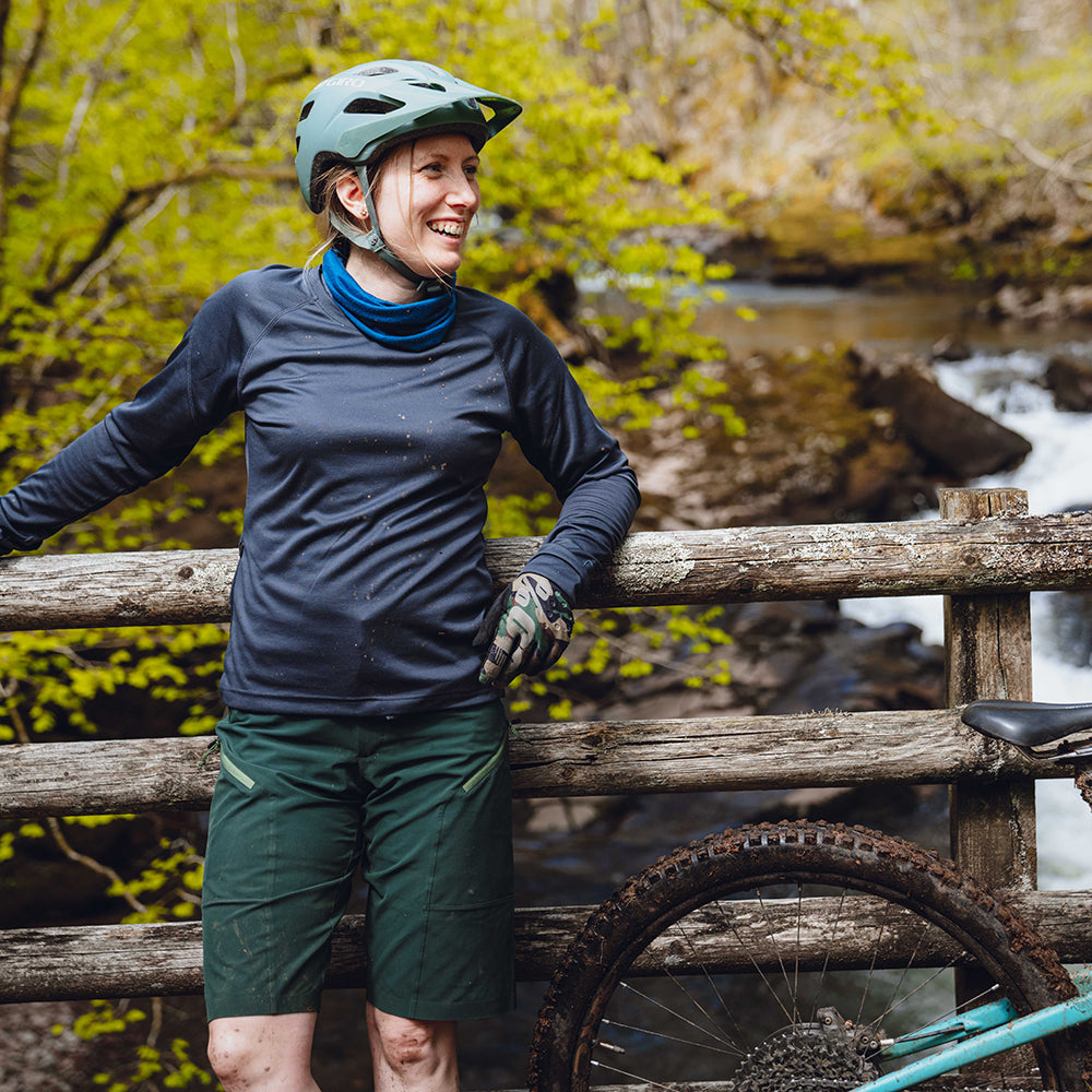 Rivelo Womens Triscombe MTB Shorts (Woodland)