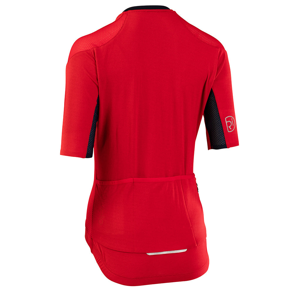 Rivelo | Womens Veleta Climbers Jersey (Red/Navy)
