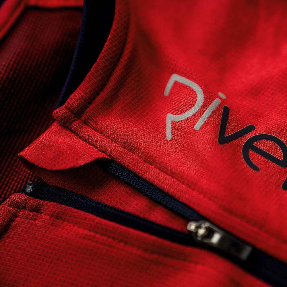Womens Veleta Climbers Jersey (Red/Navy)