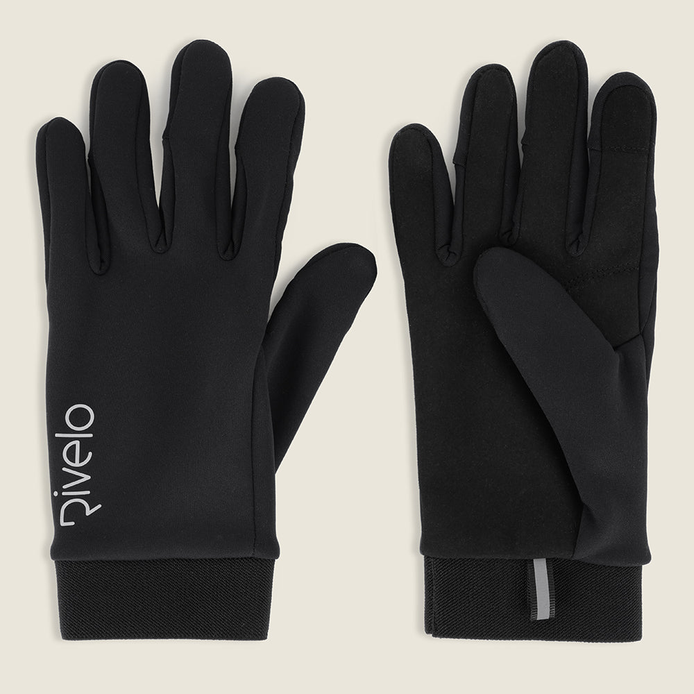 Appin Fleece Winter Cycling Gloves (Black) (studio)