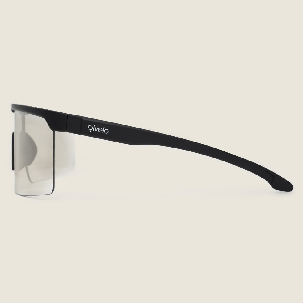 Barra Photochromic Sunglasses (Matt Black/Photochromic) (studio)