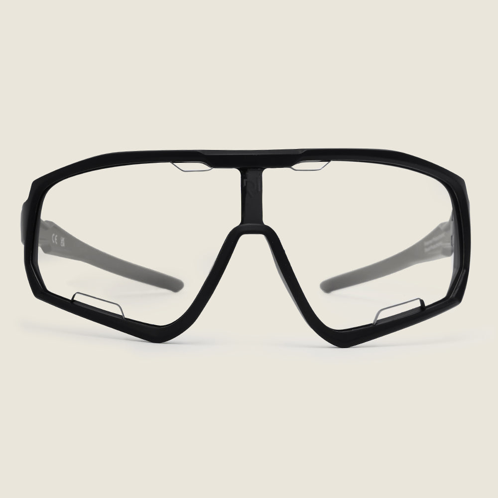 Braemar Photochromic Sunglasses (Matt Black/Photochromic) (studio)