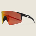 Clova Sunglasses (Matt Black/Red Mirror) (studio)