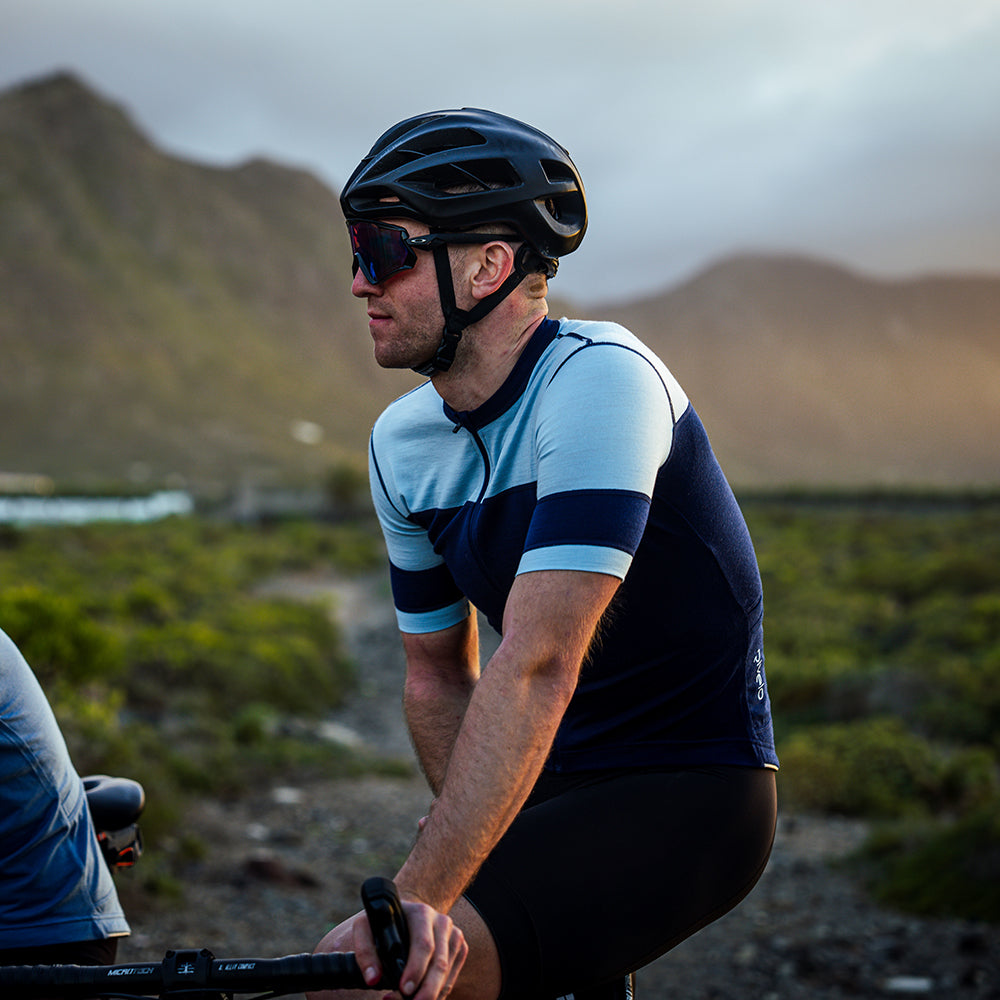 Mens Barbondale II Jersey (Navy/Blue) (model: barnaby)