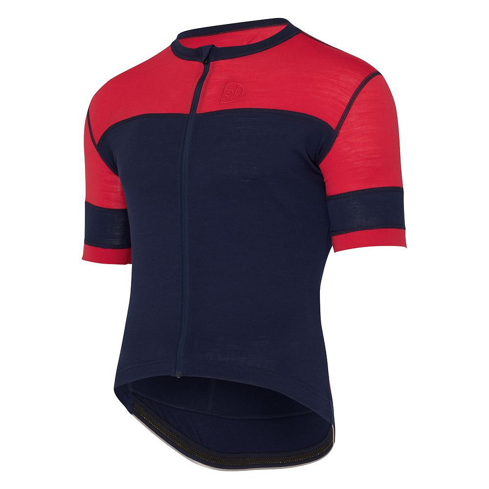 Mens Barbondale II Jersey (Navy/Red) (studio)