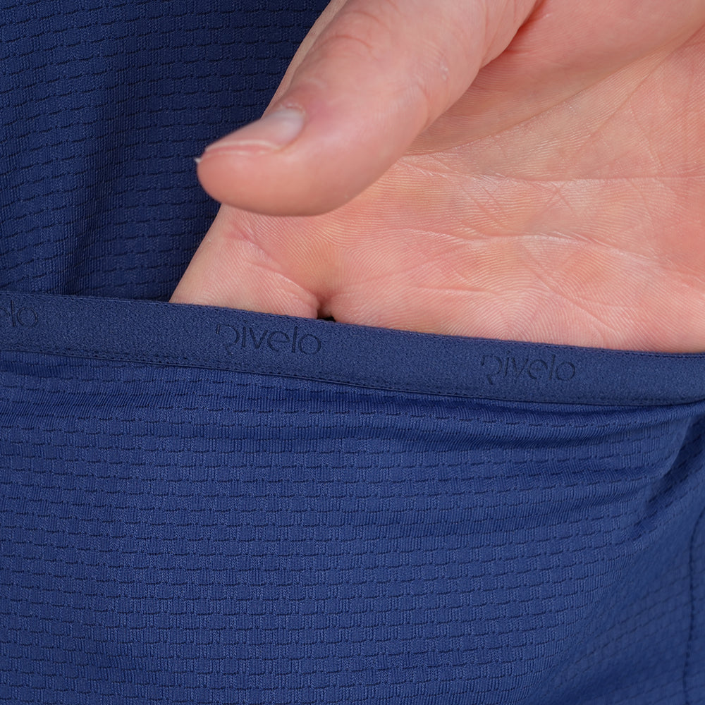 Mens Bathford Essential LS Jersey (Navy/Desert Sun)