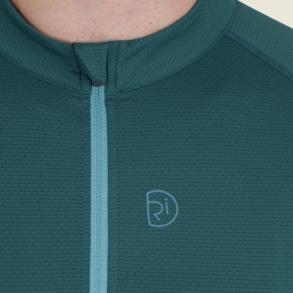 Mens Bathford Essential LS Jersey (Petrol/Teal)