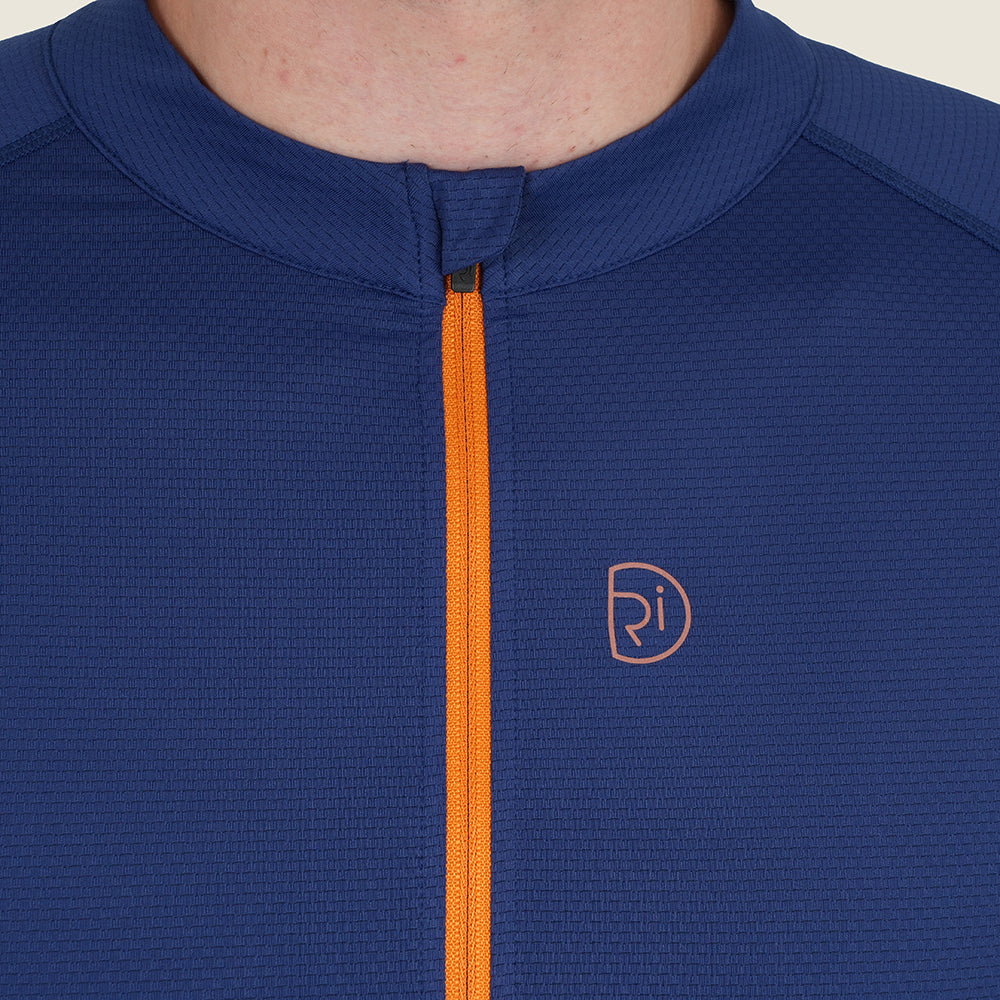 Mens Bathford Essential SS Jersey (Navy/Desert Sun)