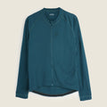 Mens Cranbrook Merino Blend LS Jersey (Petrol) (studio)