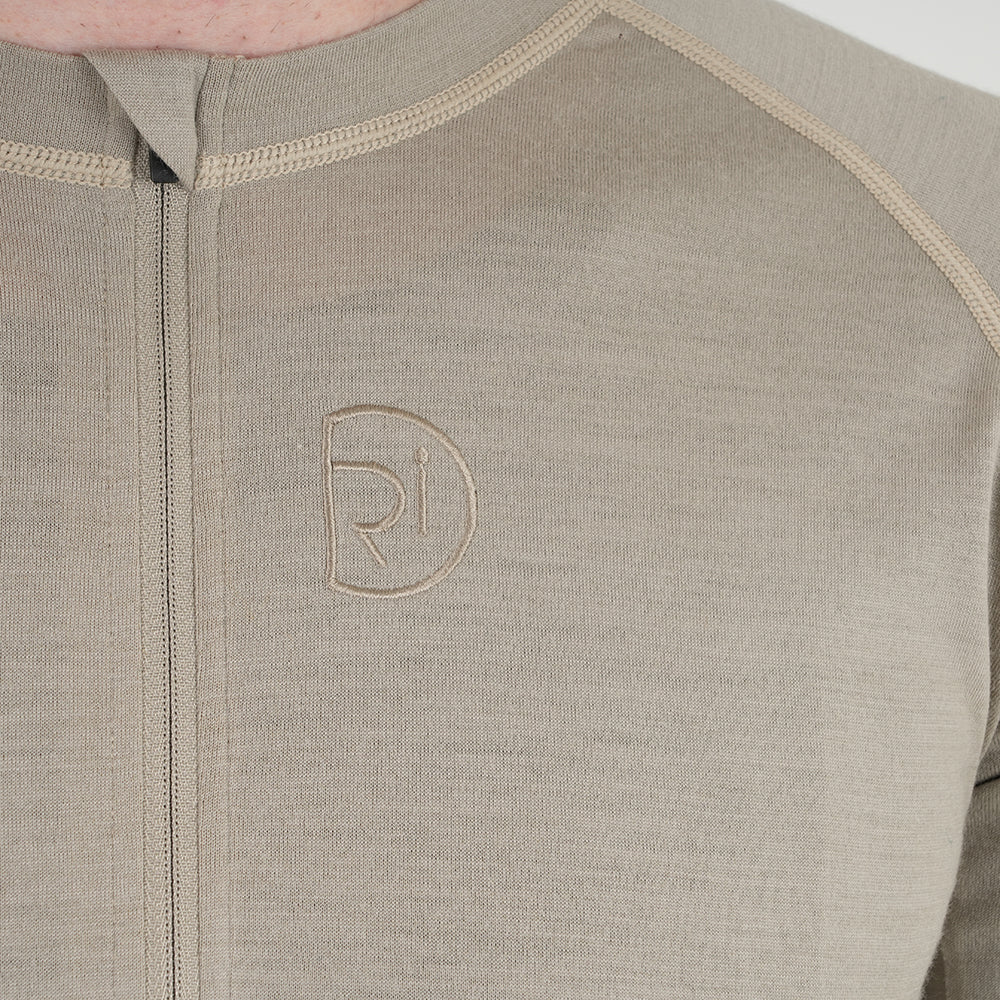 Mens Cranbrook Merino Blend LS Jersey (Vintage Grey)