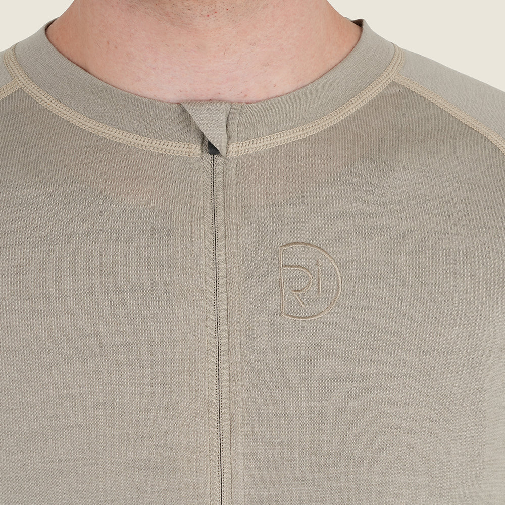 Mens Cranbrook Merino Blend LS Jersey (Vintage Grey)