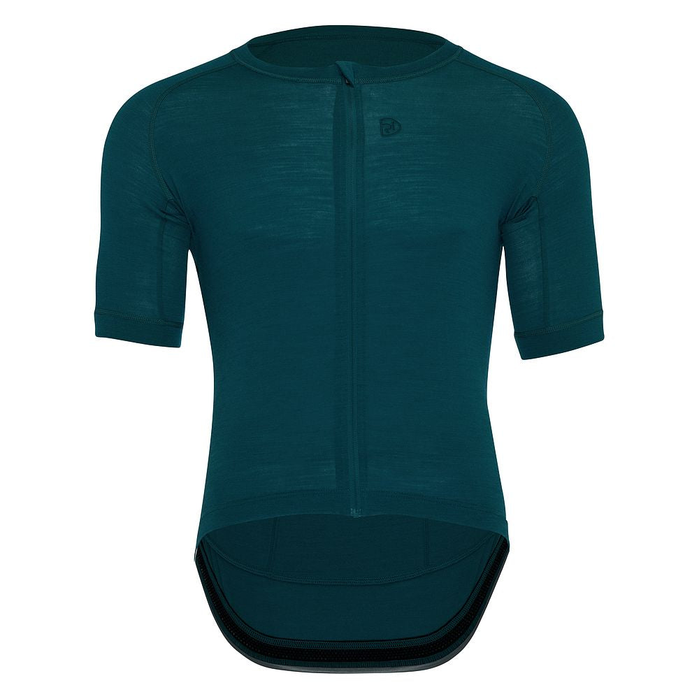 Mens Cranbrook SS Merino Blend Jersey (Petrol) (studio)