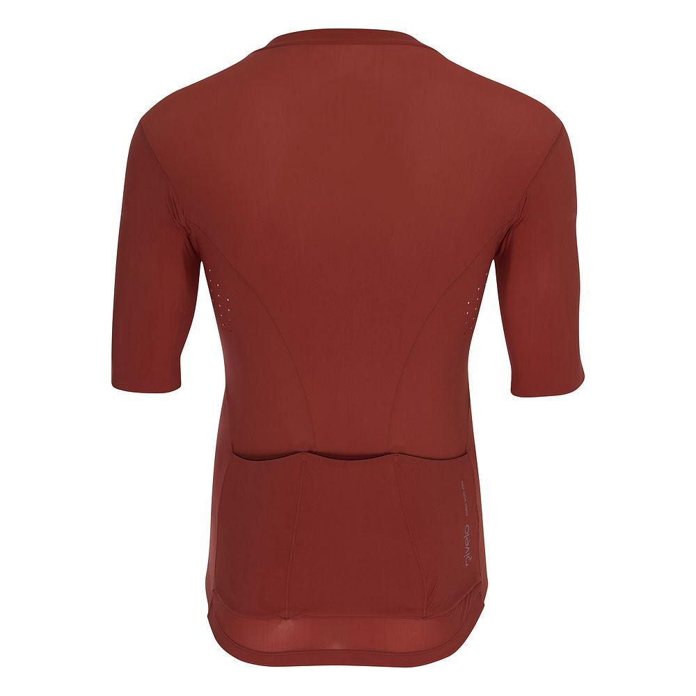 Mens Finestre Race Jersey (Brick) (studio)