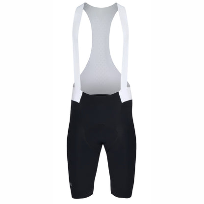 Mens Forcella Race Bib Shorts (Black/White) (studio)