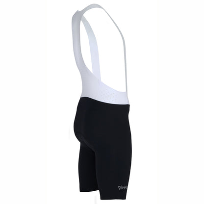 Mens Forcella Race Bib Shorts (Black/White) (studio)