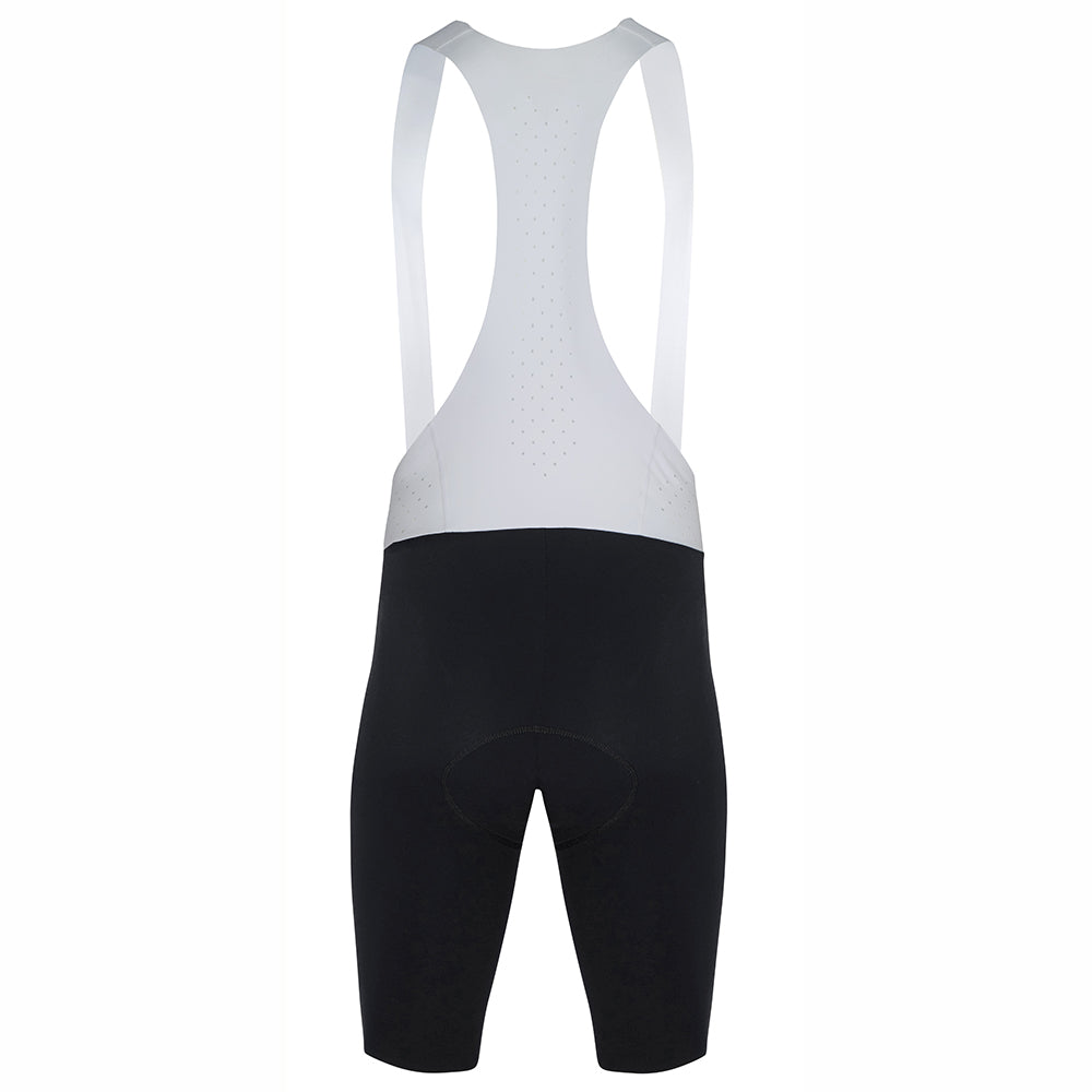 Mens Forcella Race Bib Shorts (Black/White) (studio)