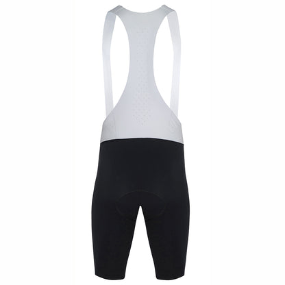 Mens Forcella Race Bib Shorts (Black/White) (studio)