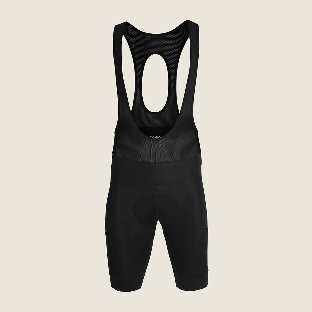 Mens Honister Cargo Bib Shorts (Black) (studio)