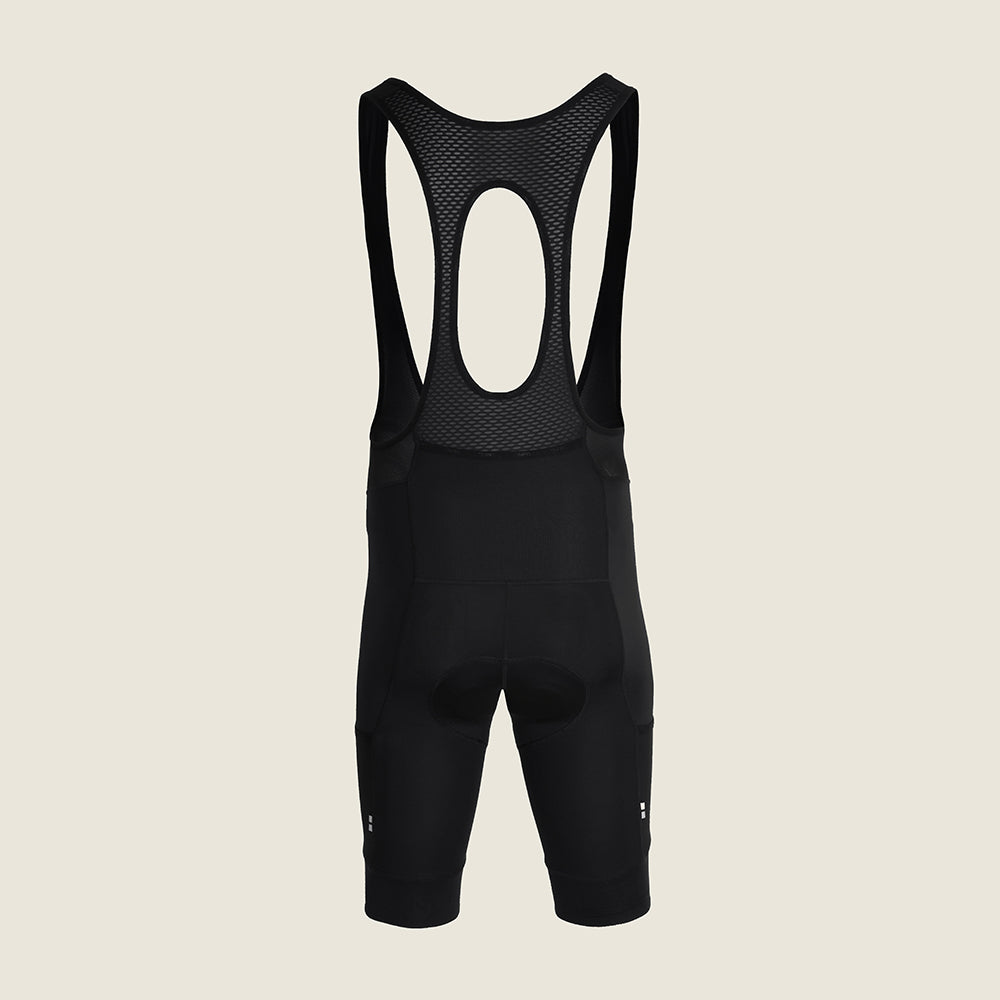 Mens Honister Cargo Bib Shorts (Black) (studio)