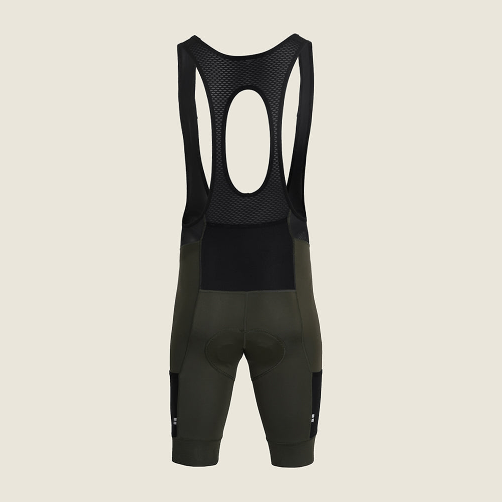 Mens Honister Cargo Bib Shorts (Deep Depths) (studio)